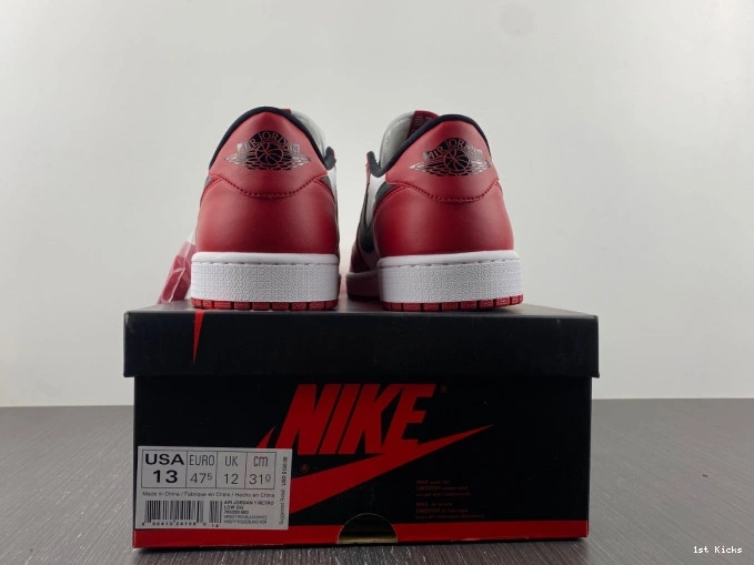 1st Kicks Shoes Retro Air 1 705329-600 Jordan Chicago Low 0816